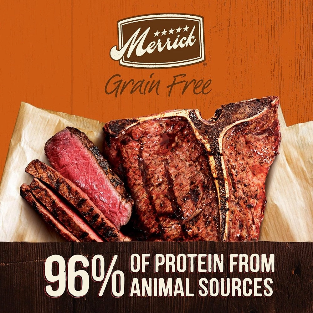 96% Grain Free Real Texas Beef Dinner Adult Dog Can