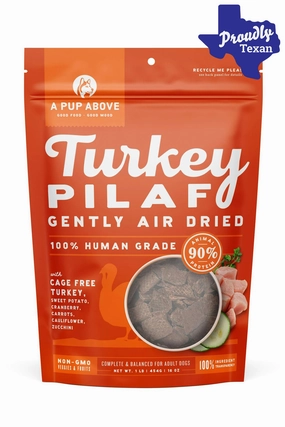 A Pup Above Turkey Pilaf Air Dried Dog Food