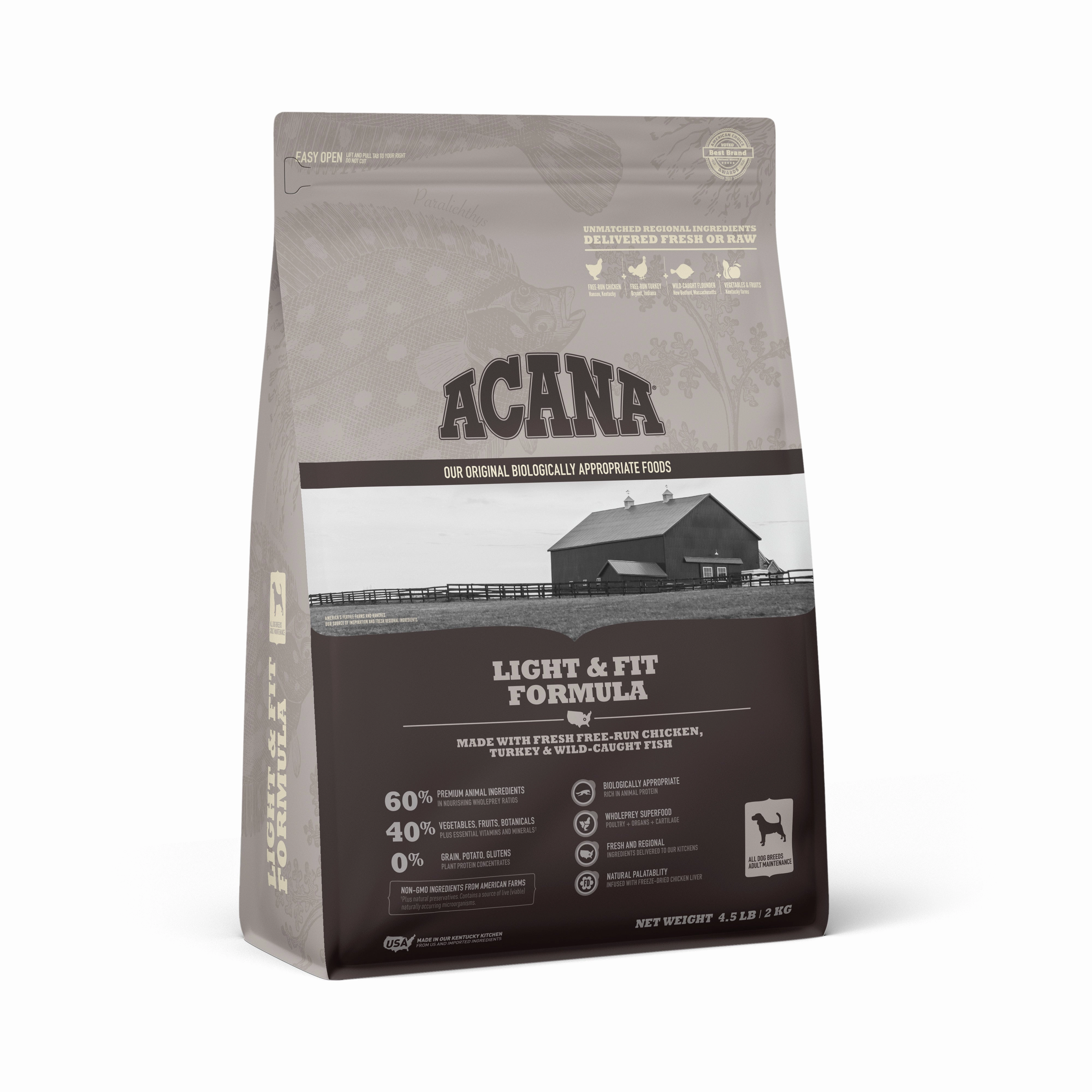 Acana Heritage Light & Fit