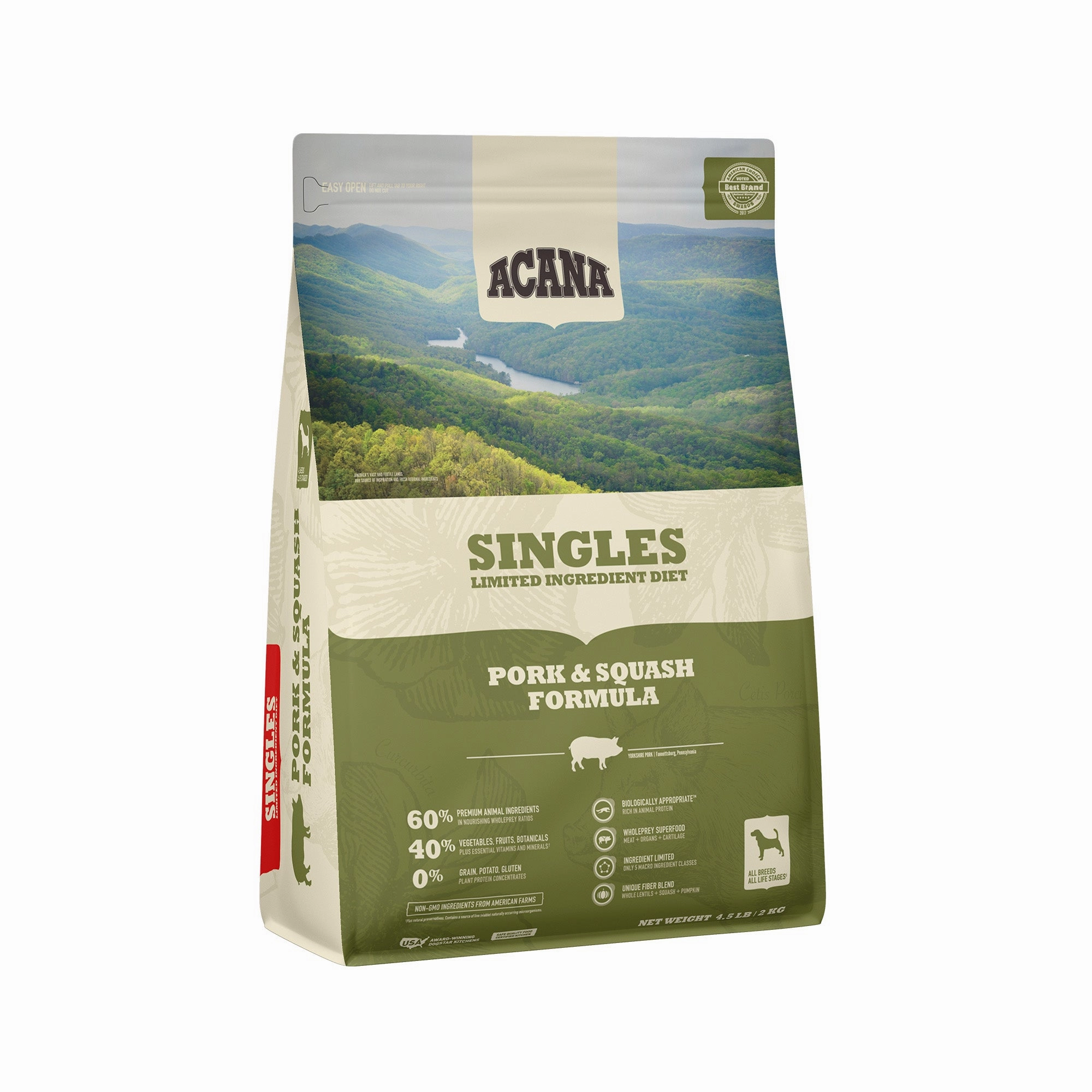 Acana Singles Pork & Squash