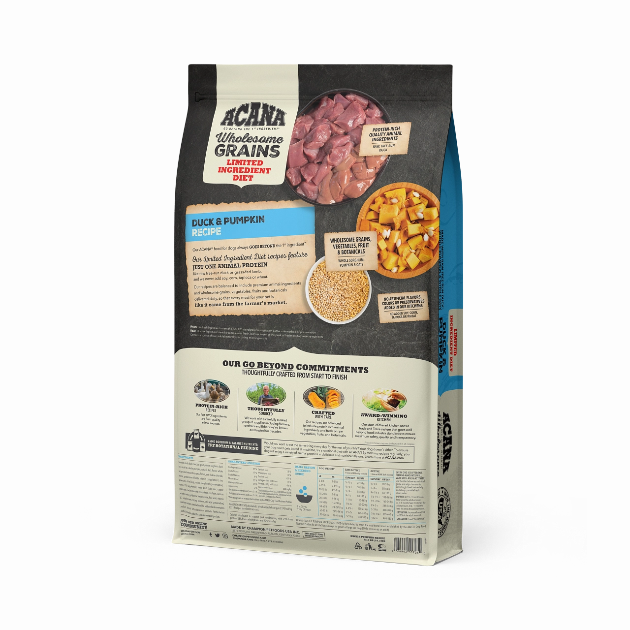 Acana Wholesome Grains Duck & Pumpkin