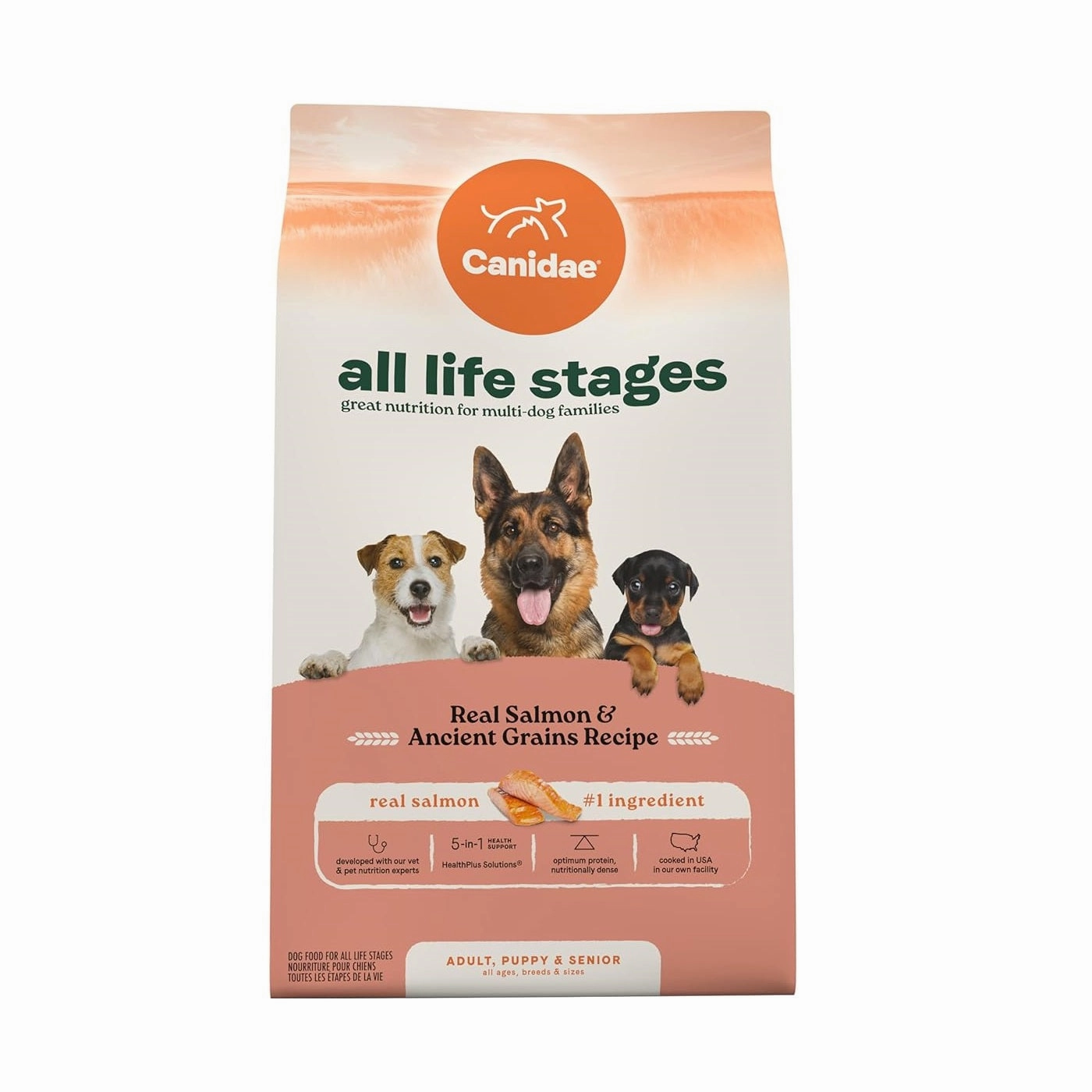 All Life Stages - Real Salmon & Ancient Dog Dry Food