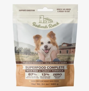 Badlands Ranch Superfood Complete Air Dried Wild Fish & Turkey