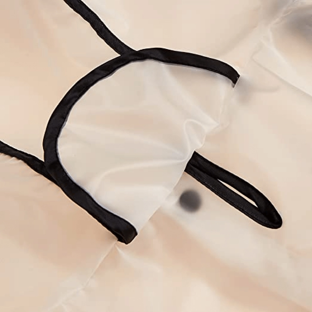 Barkbutler x Fofos Four Leg Black Raincoat for Dogs (Button Up Style)