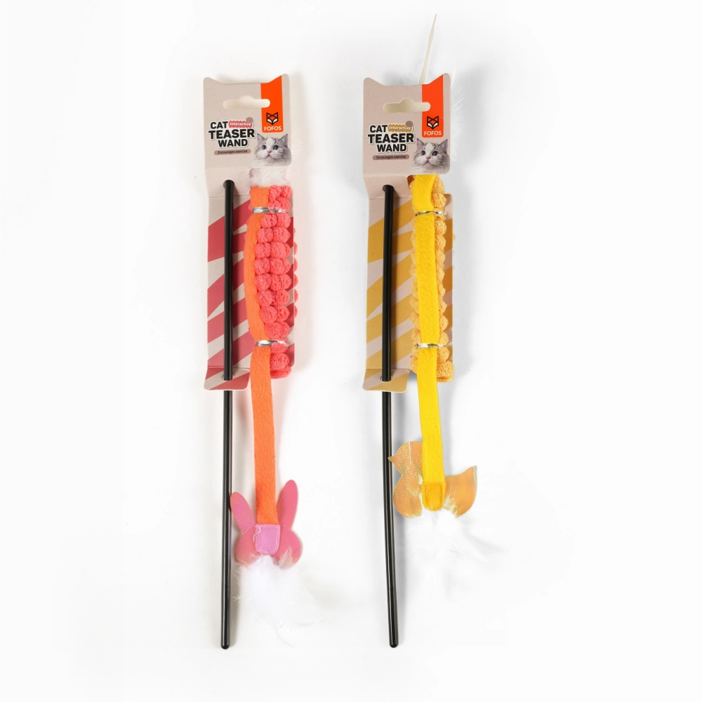 Barkbutler x Fofos Interactive Wand Teaser Toy for Cats