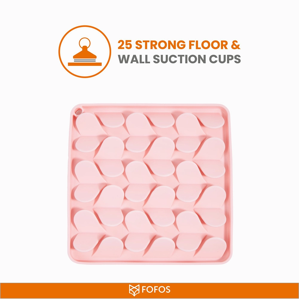 Barkbutler x Fofos Licking Mat for Dogs and Cat (Pink)