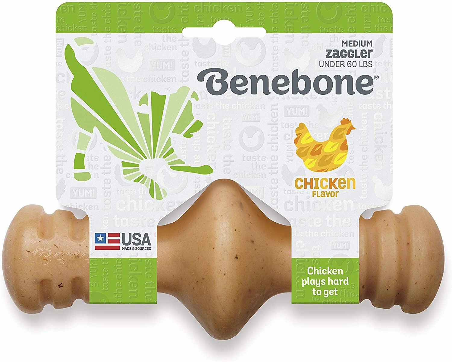 Benebone Dental Zaggler Chicken Flavor