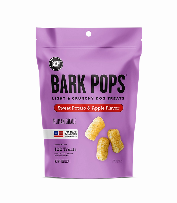 Bixbi Sweet Potato & Apple Bark Pops 4 oz.