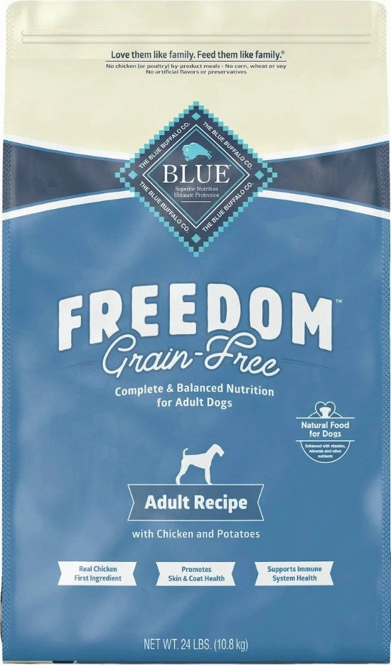 Blue Buffalo Freedom Grain Free Chicken Recipe Adult Dry Dog Food
