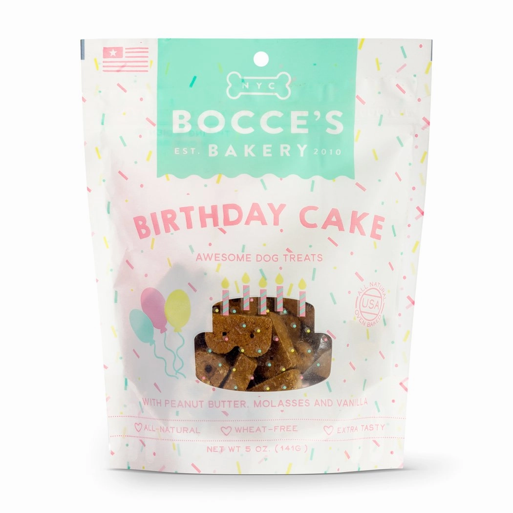 Bocce's Birthday Cake Treats 5 oz.