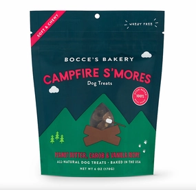 Bocce's Campfire Peanut Butter Carob & Vanilla 6 oz.