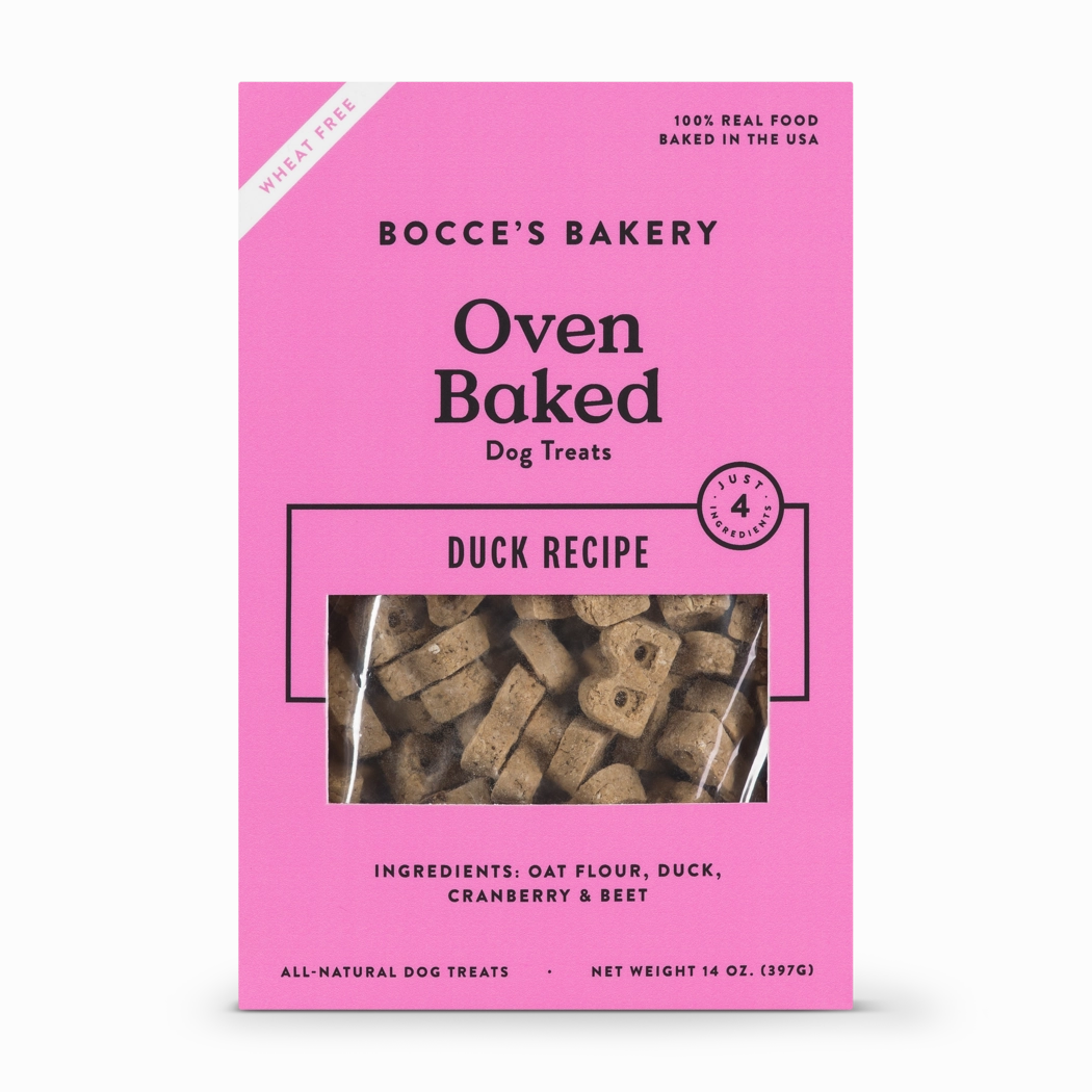 Bocce's Oven-Baked Biscuits Duck 14 oz.