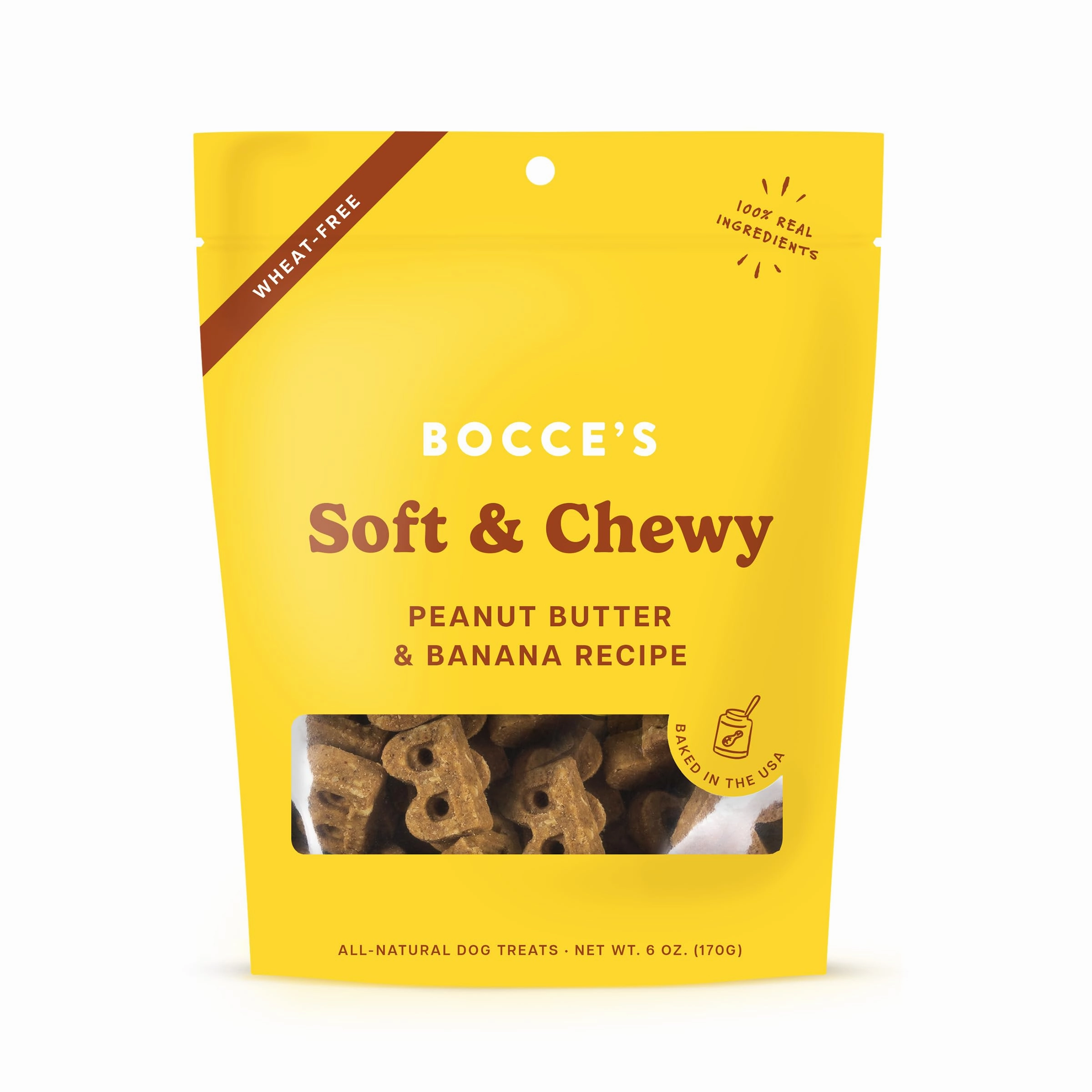 Bocce's Soft & Chewy PB & Banana 6 oz.