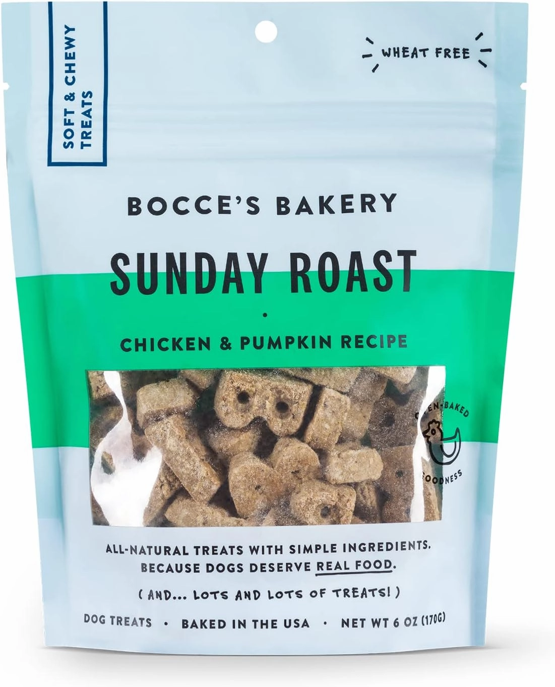 Bocce's Soft & Chewy Sunday Roast 6 oz.