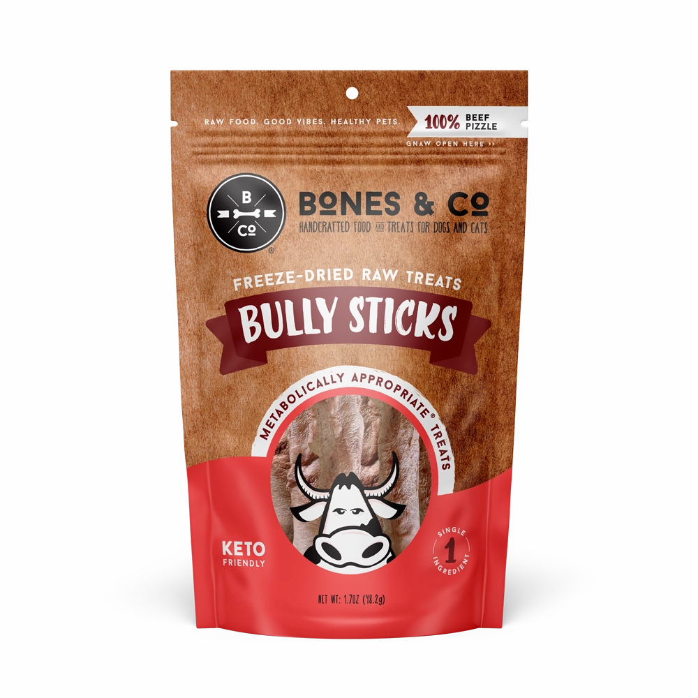 Bones & Co Freeze Dried Bully Sticks 1.7 oz.