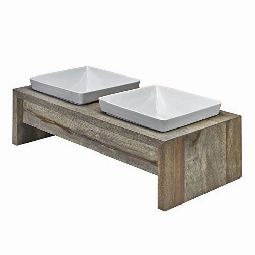 Bowsers Artisan Double Wood Feeders