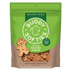 Buddy Biscuits Soft & Chewys Grain Free Roasted Chicken Treats 5 oz.