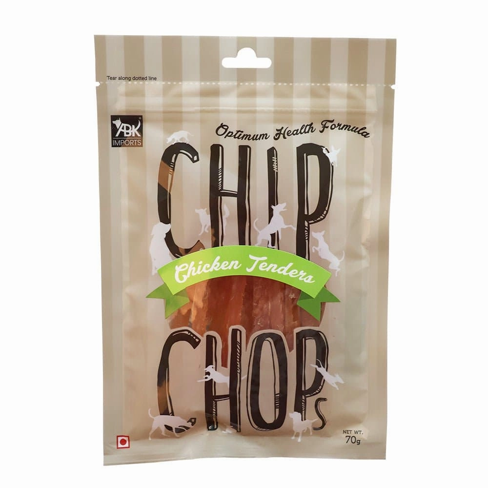 Chip Chops Chicken & Calcium and Chicken Tenders Bone Dog Treats Combo