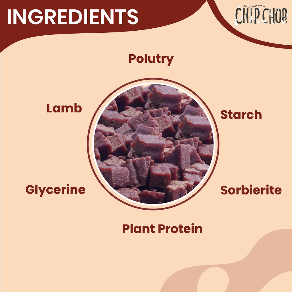 Chip Chops Lamb Cubes, Chip Chops Sushi Rolls, Henlo Chicken Pops High Protein Treats Dogs Combo