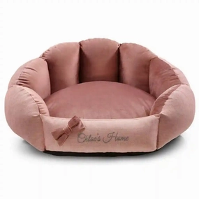 Chloe's Home Bahamas Bed for Dogs and Cats (Pink)