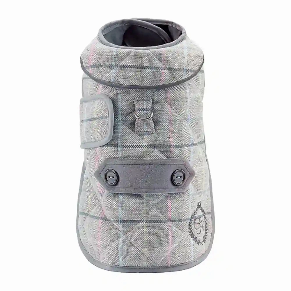 Chloe's Home London Jacket for Dogs (Grey)