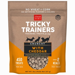Cloud Star Tricky Trainers Crunchy Cheddar Treats 8 oz.
