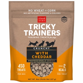 Cloud Star Tricky Trainers Crunchy Cheddar Treats 8 oz.