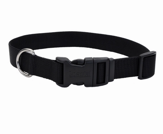 Coastal Adjustable Dog Collar with Plastic Buckle