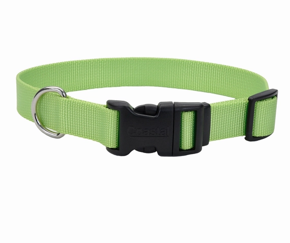 Coastal Adjustable Dog Collar with Plastic Buckle