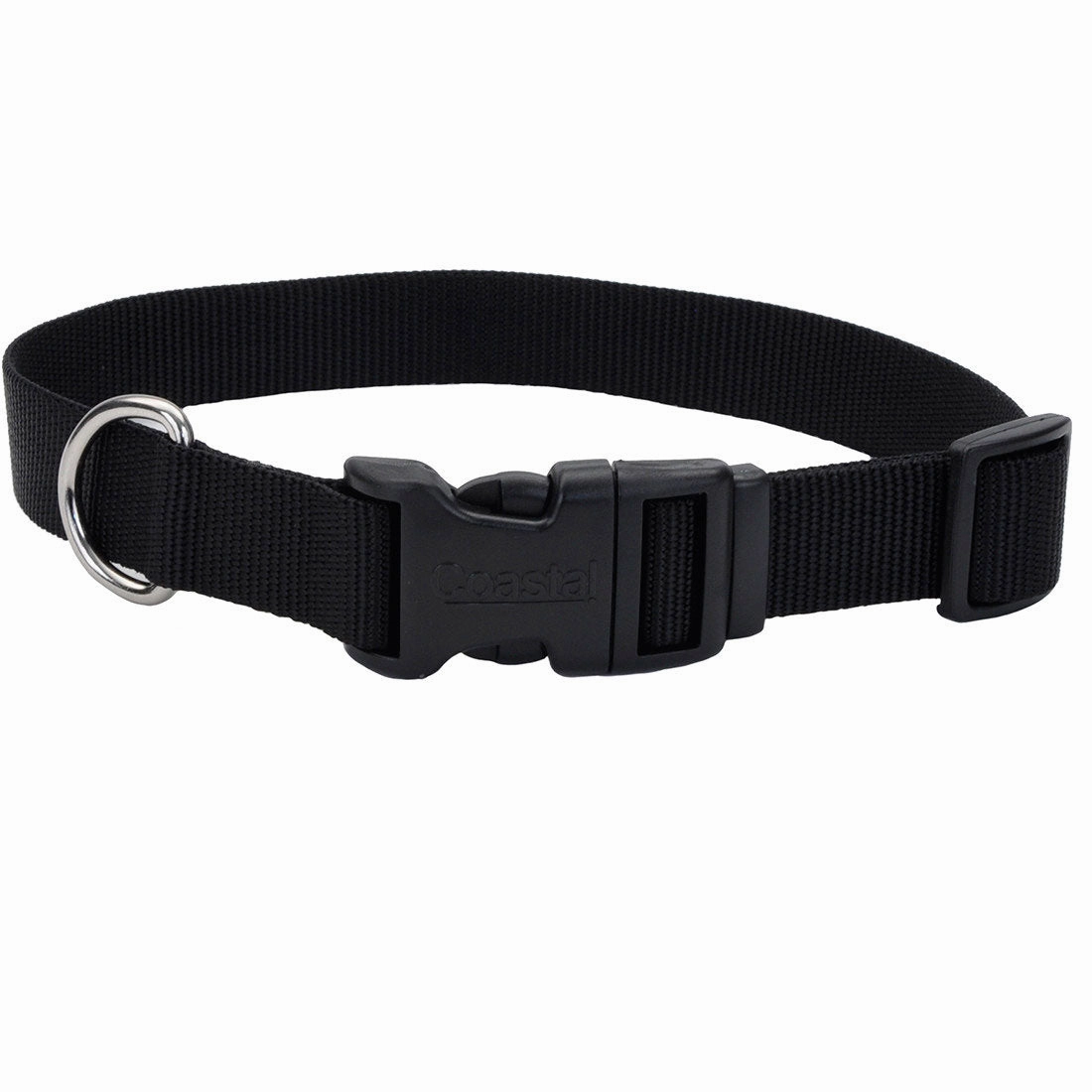 Coastal Adjustable Dog Collar with Plastic Buckle