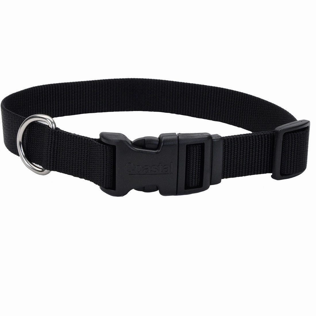 Coastal Adjustable Dog Collar with Plastic Buckle