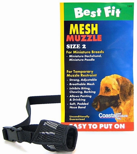 Coastal Adjustable Mesh Dog Muzzle