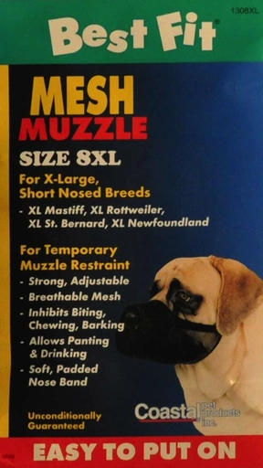 Coastal Adjustable Mesh Dog Muzzle