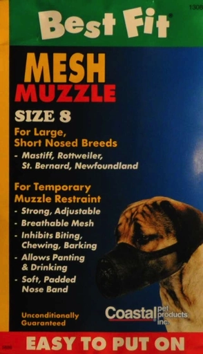 Coastal Adjustable Mesh Dog Muzzle
