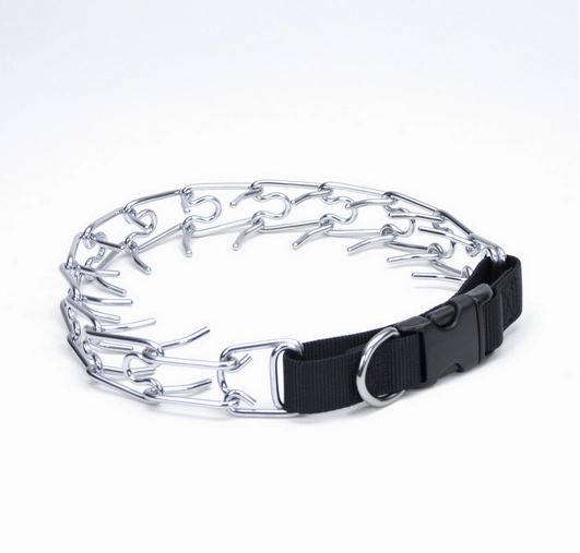 Coastal Quick Release Prong Collar with Nylon Buckle