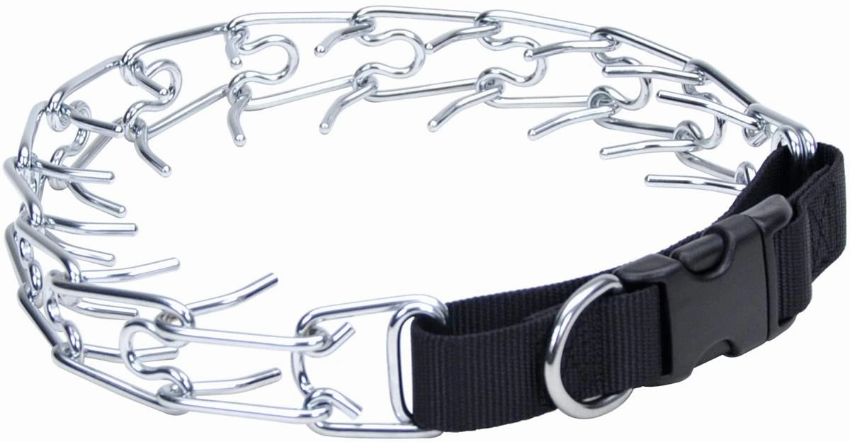 Coastal Quick Release Prong Collar with Nylon Buckle