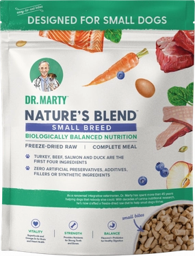 Dr. Marty Nature's Blend Small Breed Freeze Dried Raw Dog Food