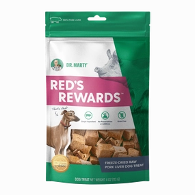 Dr. Marty Reds Rewards Freeze Dried Pork Liver 4 oz.