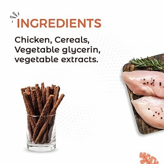 Drools Absolute Calcium Bones (Jar), Kennel Kitchen Chicken Flaxseed Stick Dogs Treat Combo