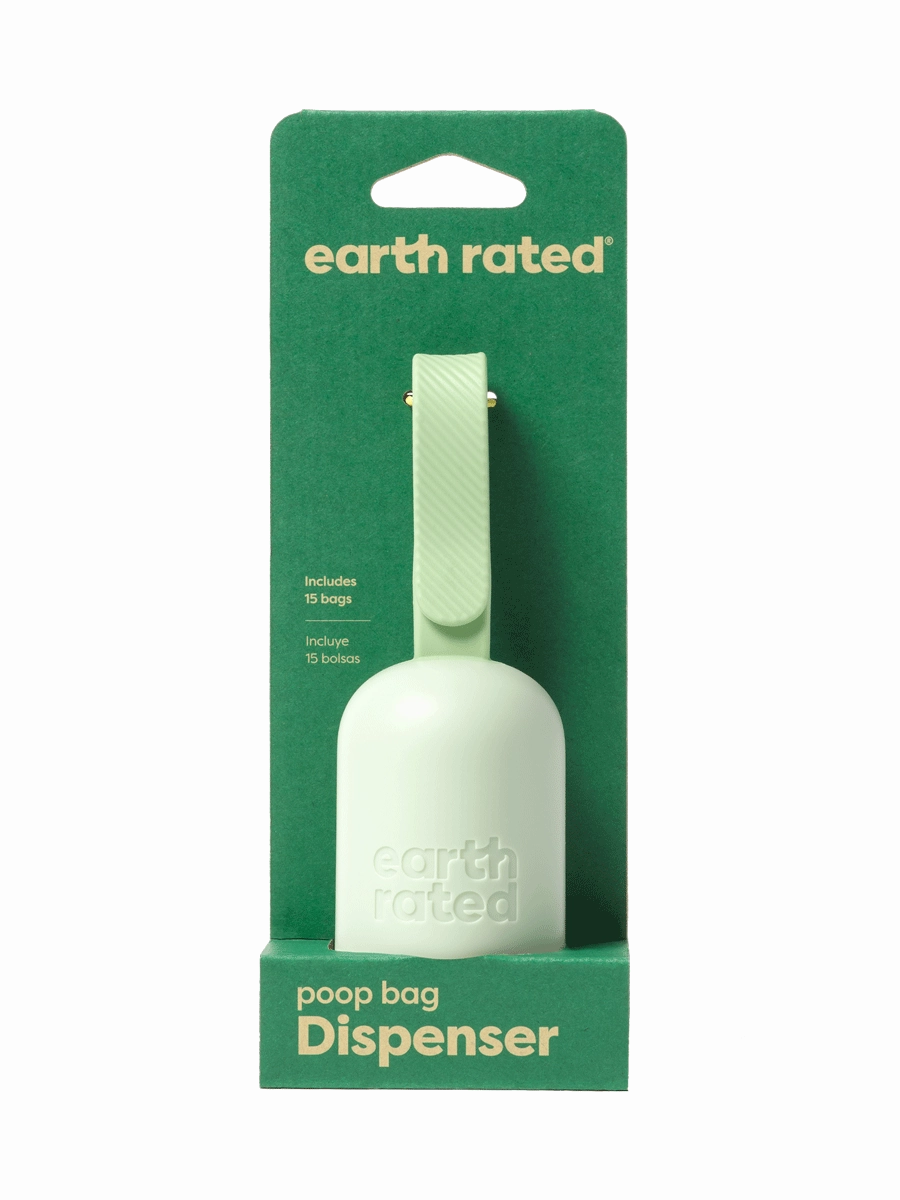 Earth Rated Dispenser with Unscented Poop Bags