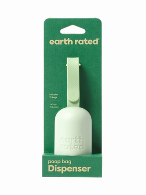 Earth Rated Dispenser with Unscented Poop Bags
