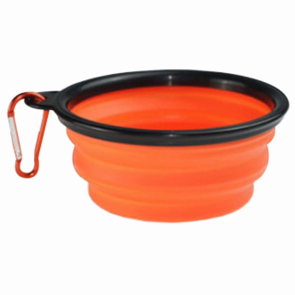 Emily Pets Bowl for Dogs and Cats (Orange)