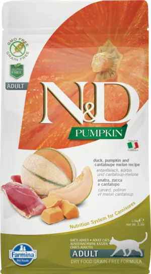 Farmina Cat N&D Pumpkin & Duck 3.3 Lb.