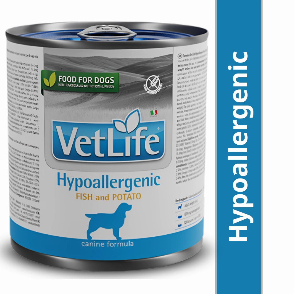 Farmina Vet Life Fish and Potato Hypoallergenic Dog Wet Food