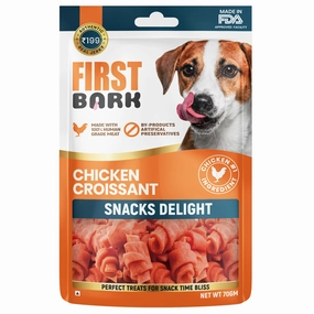 First Bark Chicken Croissant Dog Treat