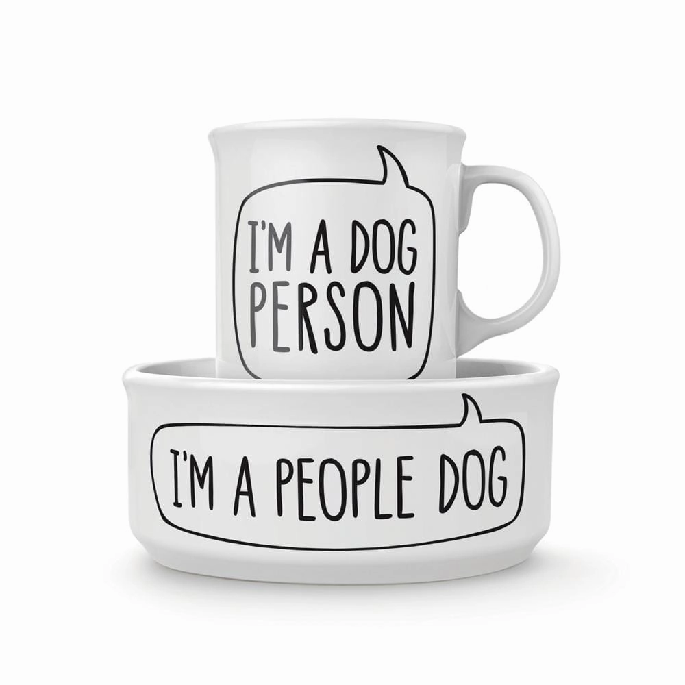 Fred Howligans Mug   Dog Bowl Dog Person