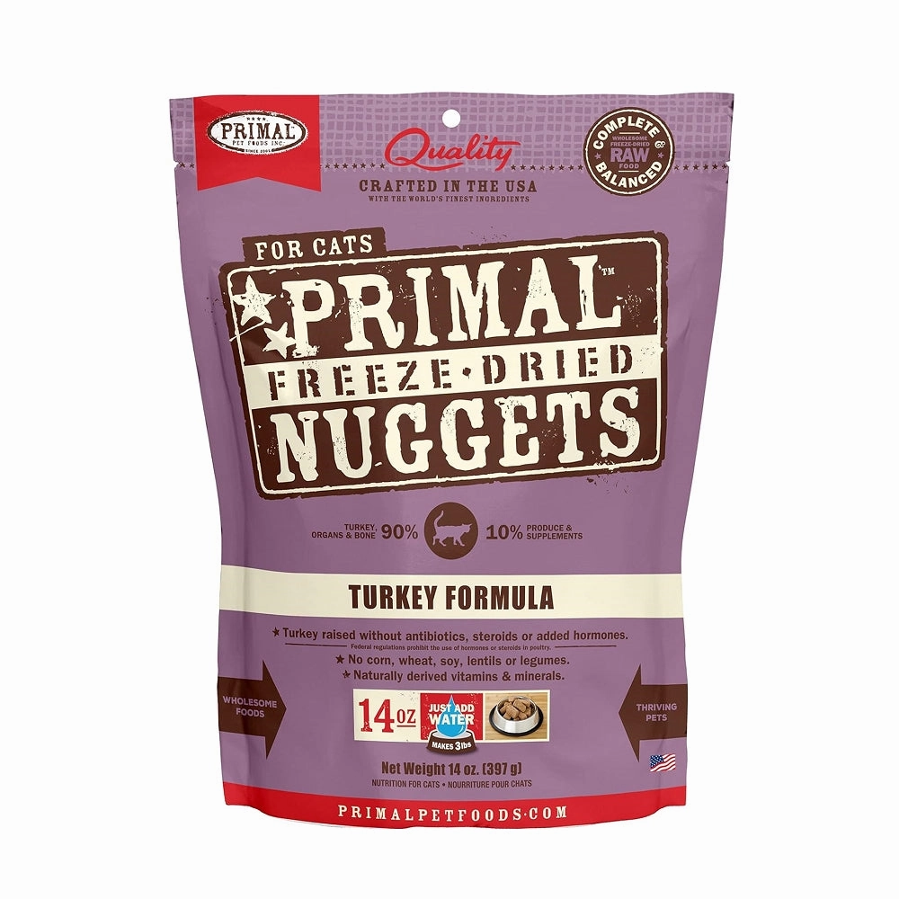 Freeze Dried Turkey Nuggets Cat Food