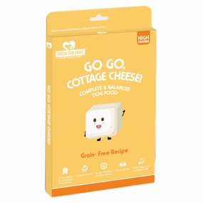 Fresh For Paws Go Go Cottage Cheese Dog Wet Food (300g) Fresh For Paws Go Go Cottage Cheese Dog Wet Food (300g)