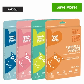 Fresh For Purrs Variety Pack Cats Wet Food Combo
