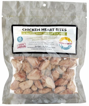 Fresh is Best Chicken Heart Bites 3 oz.